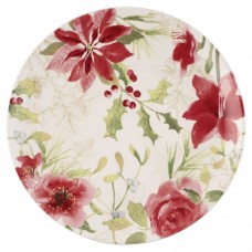 Paula Deen Holiday Floral Platter EEN2241